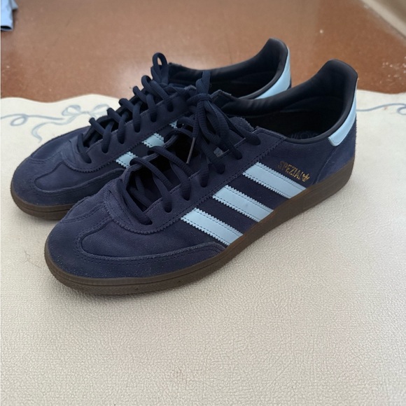Adidas Men's Navy Blue Sneakers - Picture 1 of 6